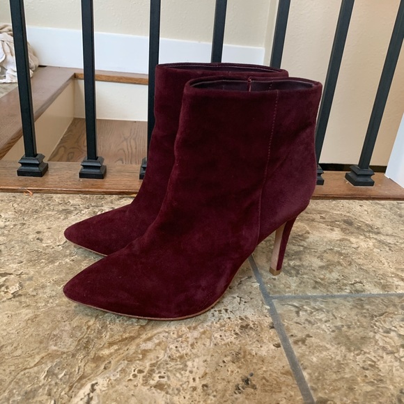 Joie Suede Lina Booties - Picture 4 of 7